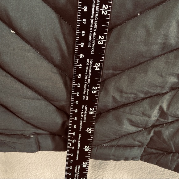 The North Face Women's Goose Down 550 Puffer Parka Coat Black Size S Hood *READ - Picture 13 of 14